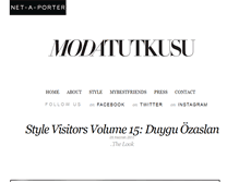 Tablet Screenshot of modatutkusu.net
